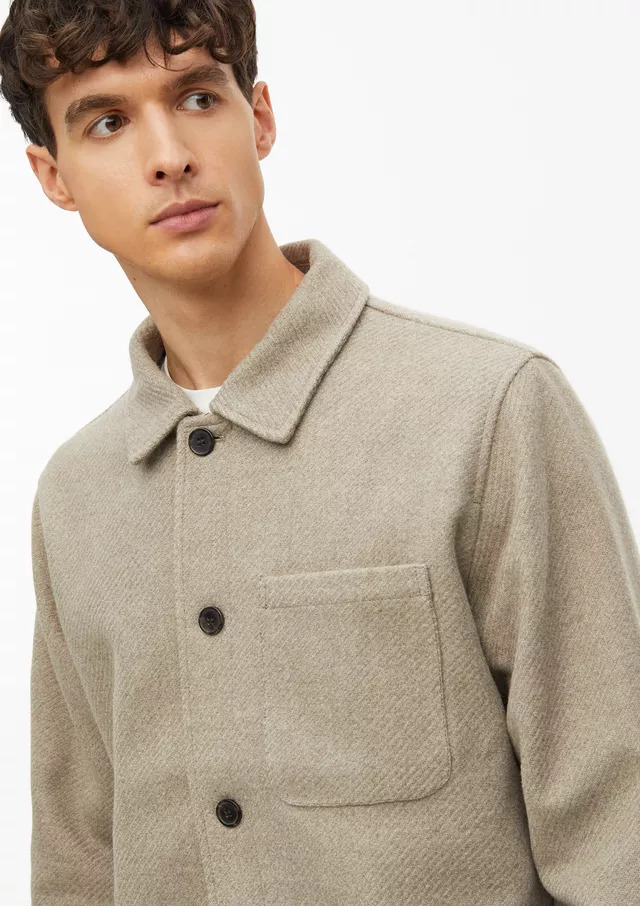 Men's Beige Overshirt S.Oliver 2180784-8161