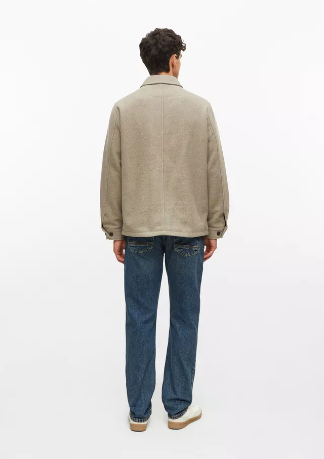 Men's Beige Overshirt S.Oliver 2180784-8161