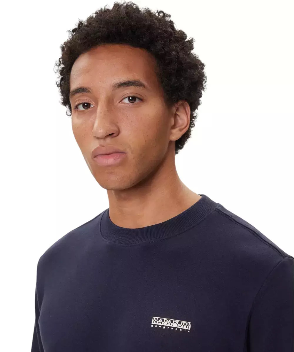 Ανδρικό B-Small Box Φούτερ Navy Μπλε Napapijri NP0A88TP-1761