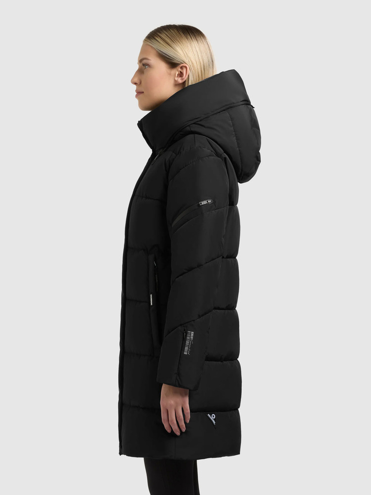 Γυναικείο Emory Μπουφάν Μαύρο Khujo KJ1209CO263-BLACK