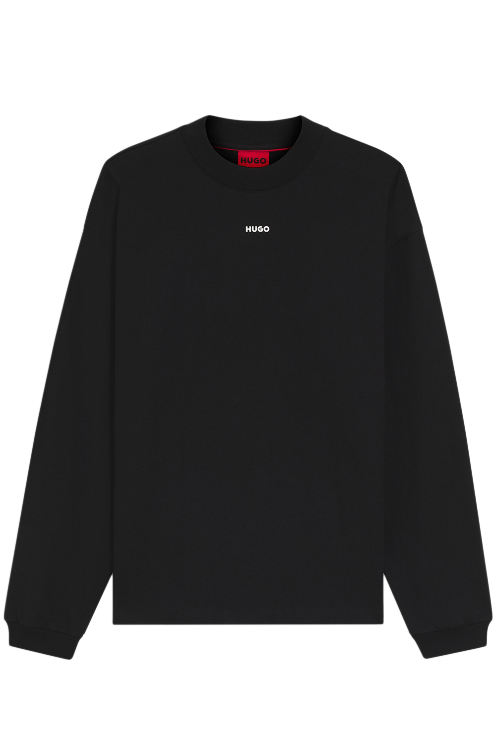 Ανδρικό Μακρυμάνικο Daposo T-Shirt Μαύρο HUGO 50511029-001