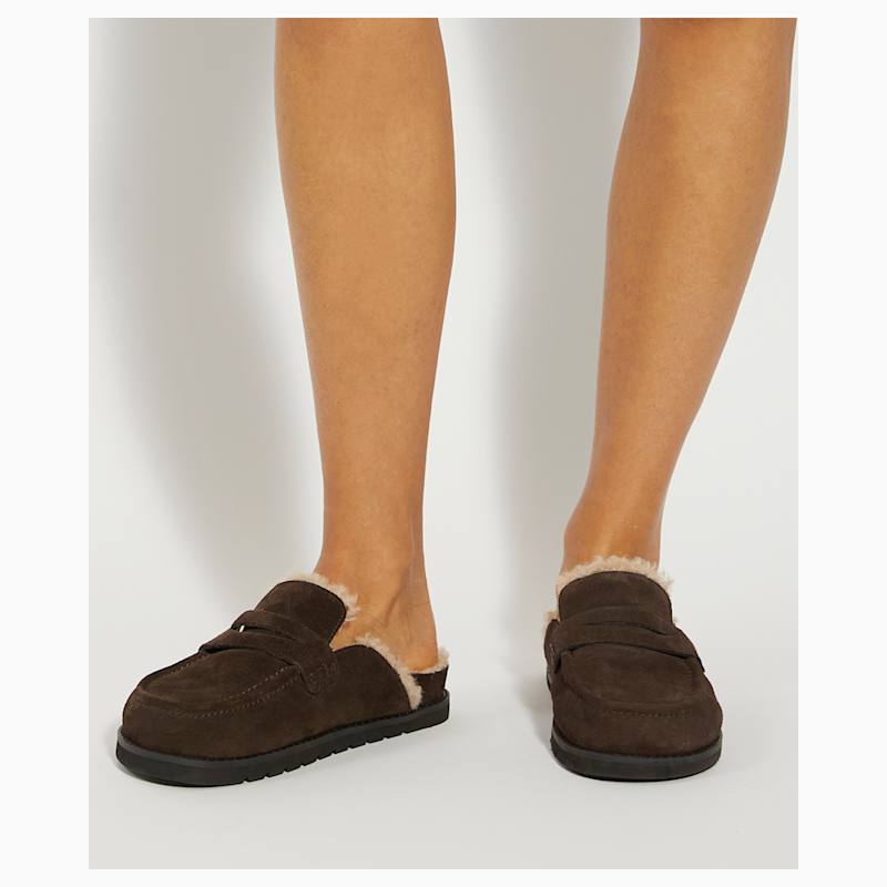 Women's Brown GOLDY MULE Dune London 0076500620126330-BROWN