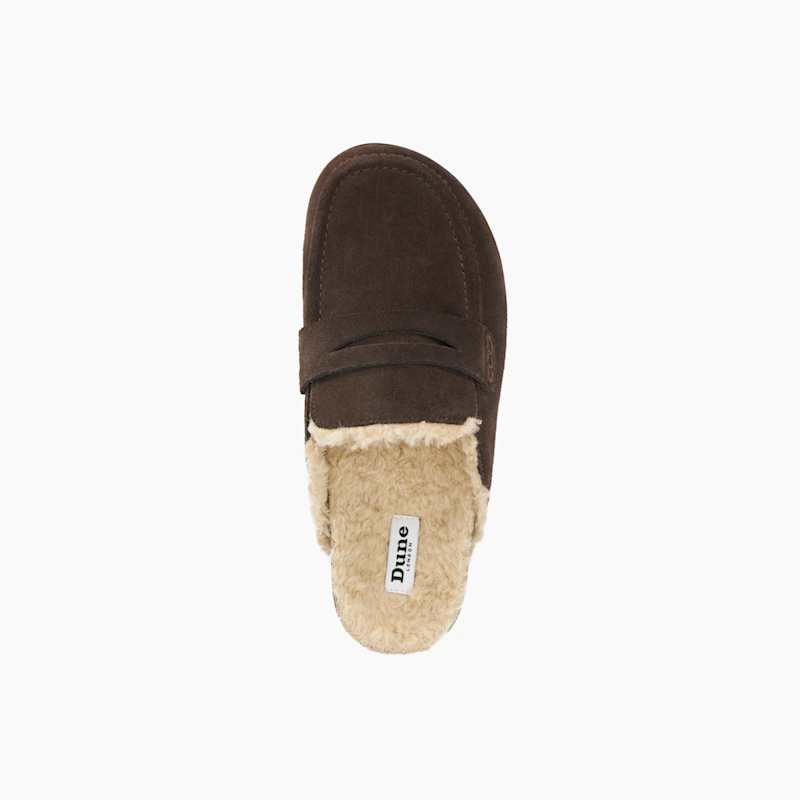 Women's Brown GOLDY MULE Dune London 0076500620126330-BROWN