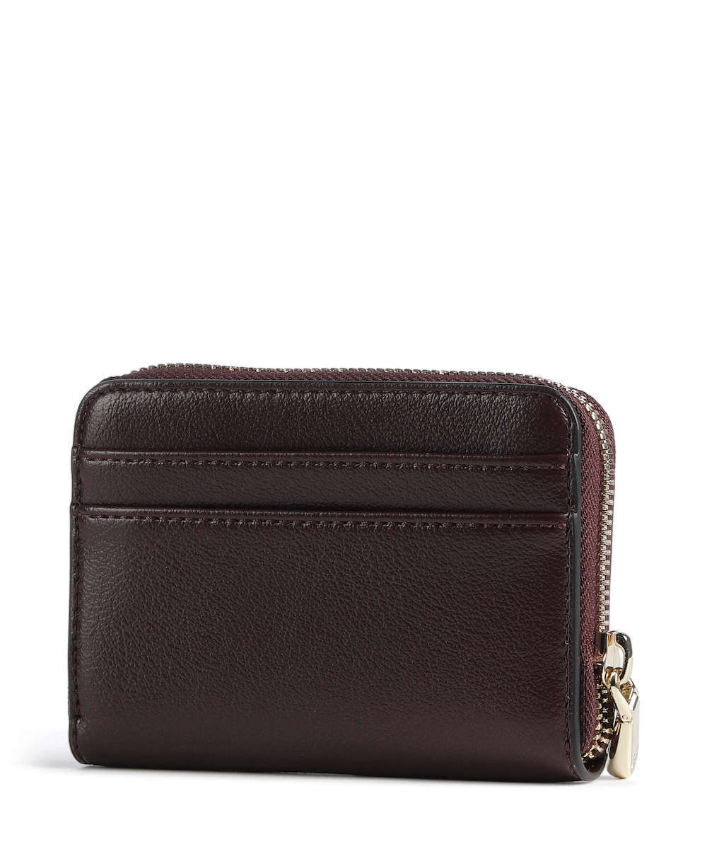 Women's Burgundy Sandy Mini Ziparound Wallet BOSS 50573328-599