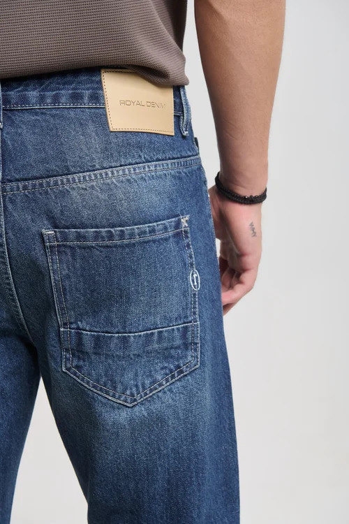 Men's Blue Jeans Royal Denim Sendai2372-Denim