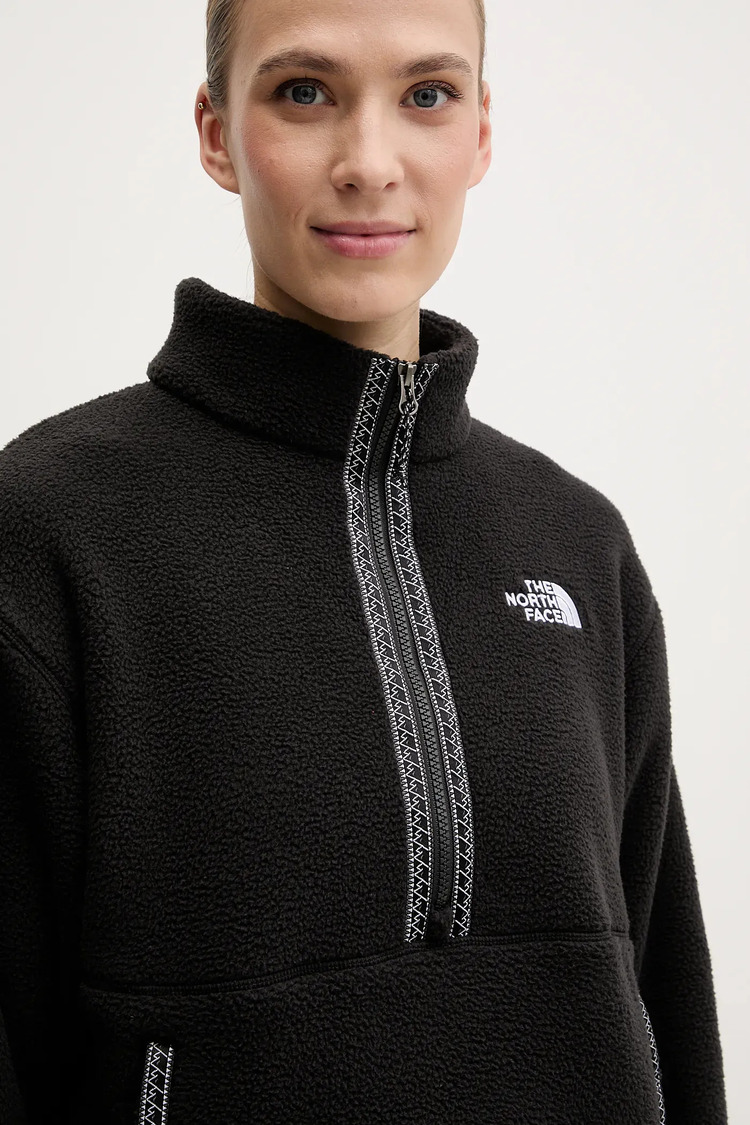 Γυναικείο Fleeski 1/4 Zip Pullover Fleece Μαύρο The North Face NF0A88Z3-KX71
