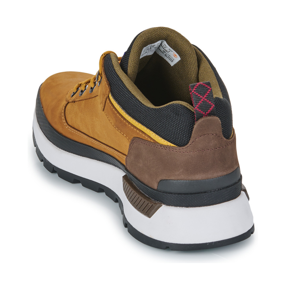 Men's Brown Leather Field Trekker LOW LACE UP SNEAKERS Timberland TB0A6DKN-EM5