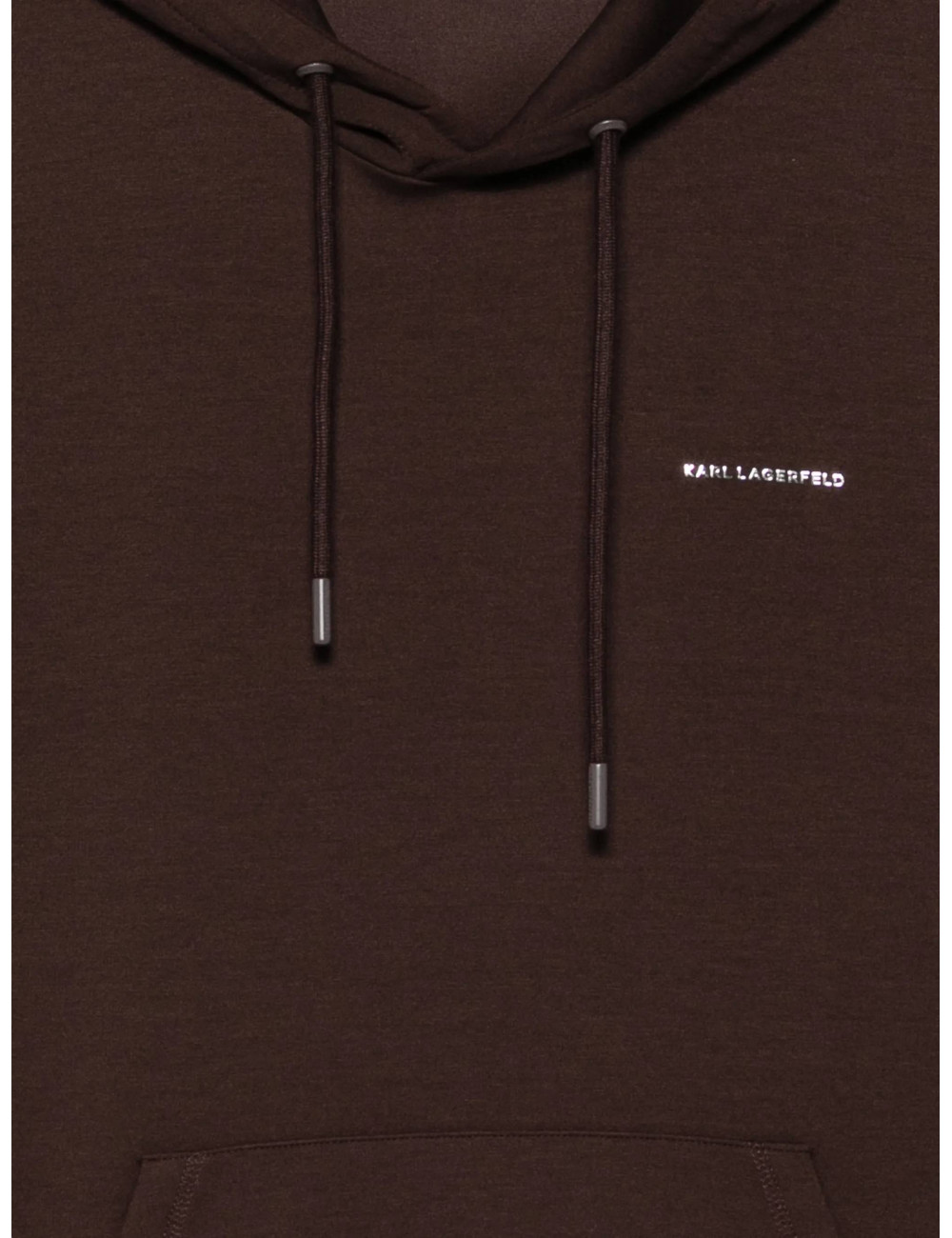 Men's Brown Sweat Hoody Karl Lagerfeld 705000 564902-490