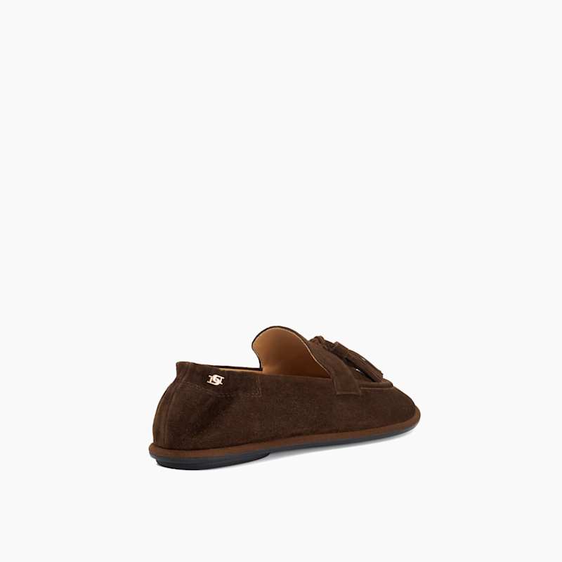 Women's Brown GROUNDING LOAFERS Dune London 0076510780033375-DARK