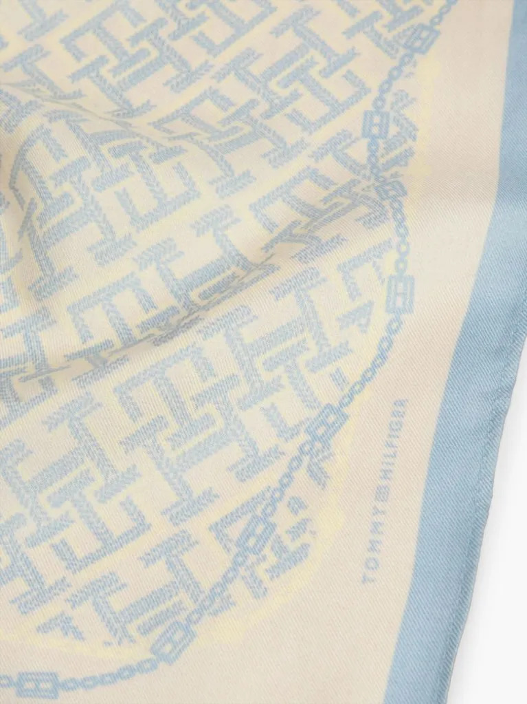 Women's TH MONOGRAM SILK SQUARE Tommy Hilfiger AW0AW19116-C1W
