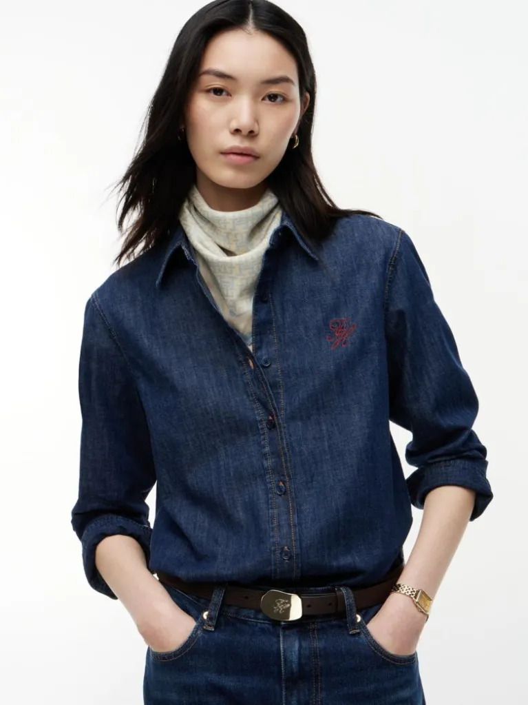 Women's TH MONOGRAM SILK SQUARE Tommy Hilfiger AW0AW19116-C1W