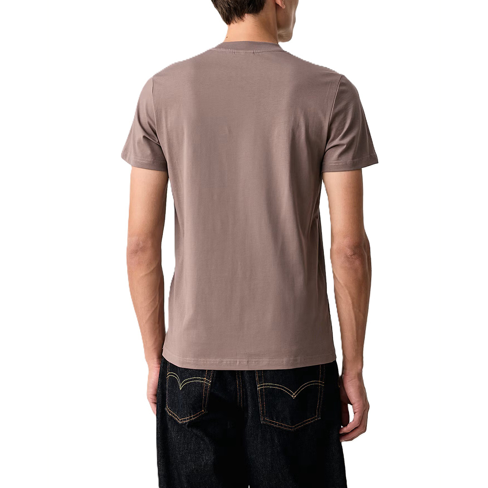 Ανδρικό Slim Logo T-shirt Καφέ Karl Lagerfeld Jeans B4M17024-2QL Iron