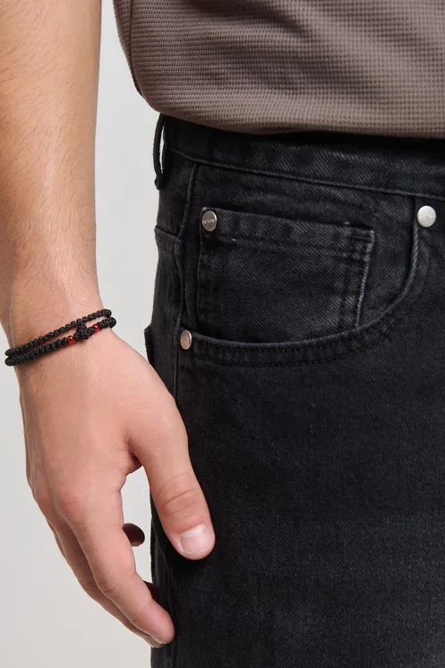 Ανδρικό Τζιν Μαύρο Royal Denim SENDAI2373-BLACK