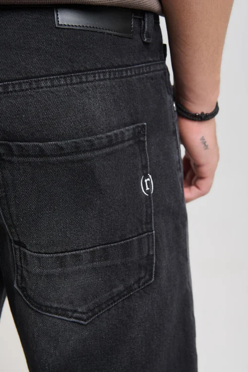 Ανδρικό Τζιν Μαύρο Royal Denim SENDAI2373-BLACK