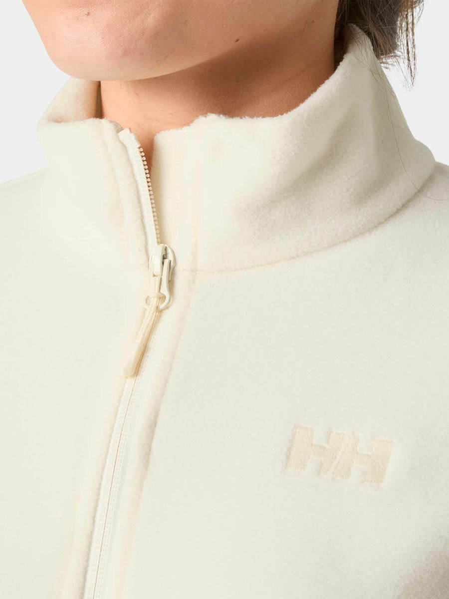 Women's Beige HEH W DAYBREAKER FLEECE JACKET Helly Hansen 48288-SNOW 047