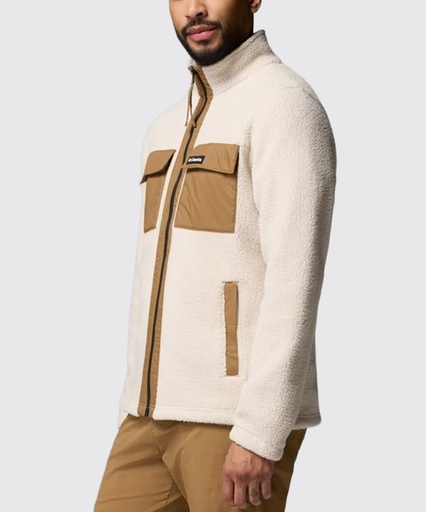 Ανδρική Juniper Peak Fleece Ζακέτα Εκρού Columbia 2131474-278