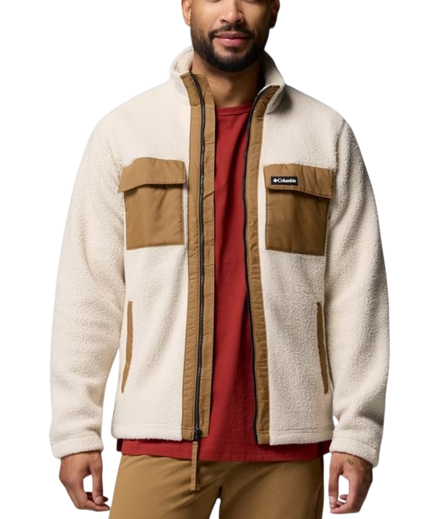 Ανδρική Juniper Peak Fleece Ζακέτα Εκρού Columbia 2131474-278
