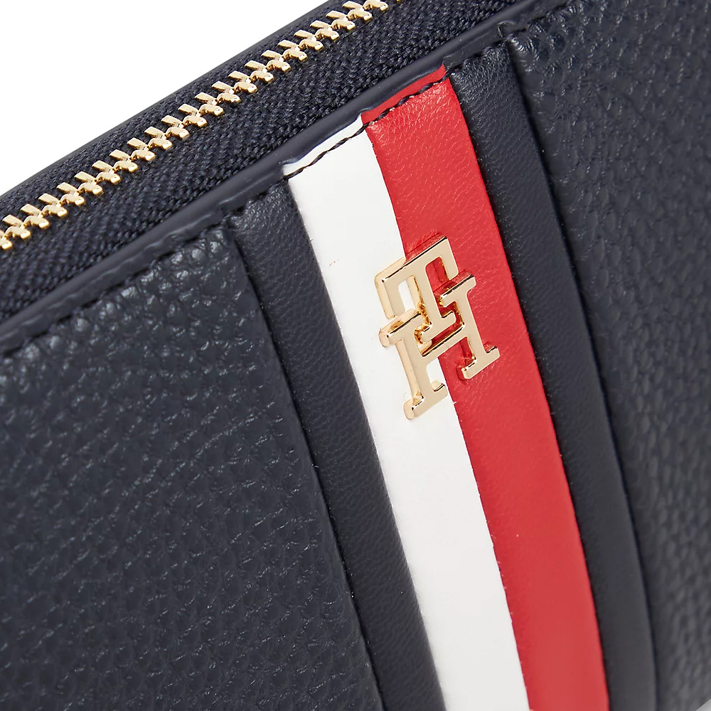 Women's Navy Blue TH ICON RLG ZA CORP WALLET Tommy Hilfiger AW0AW19163-DW6
