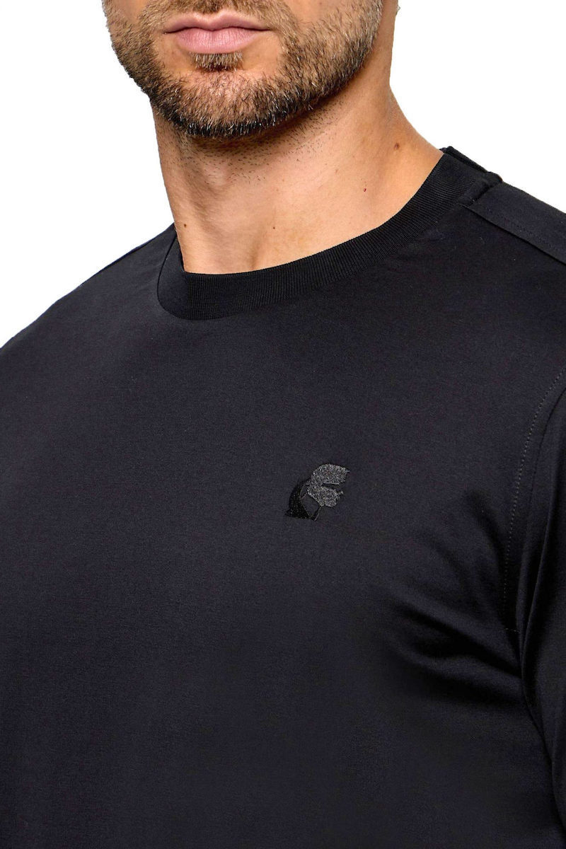 Men's Black Longsleeve T-shirt Crewneck  Karl Lagerfeld 755002 564200-990