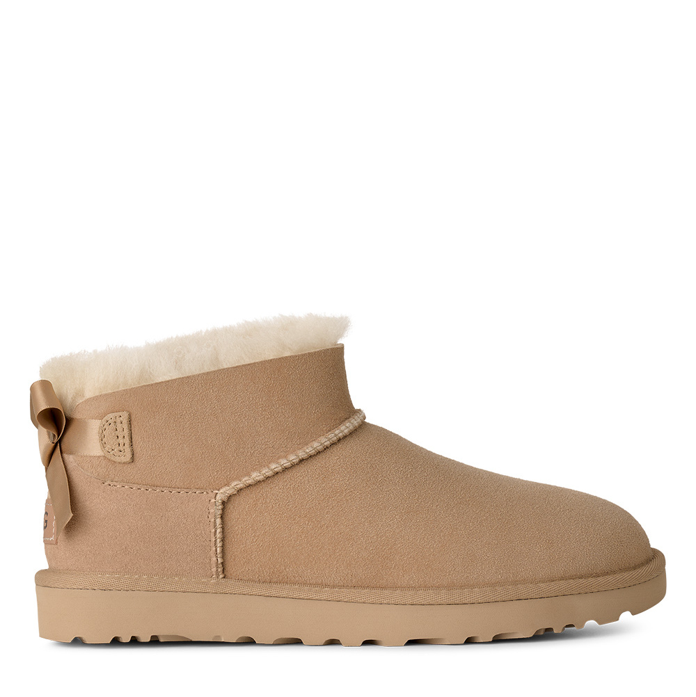 Γυναικεία Ultra Mini Bailey Bow Μποτάκια Μπεζ UGG 1185491-SAN