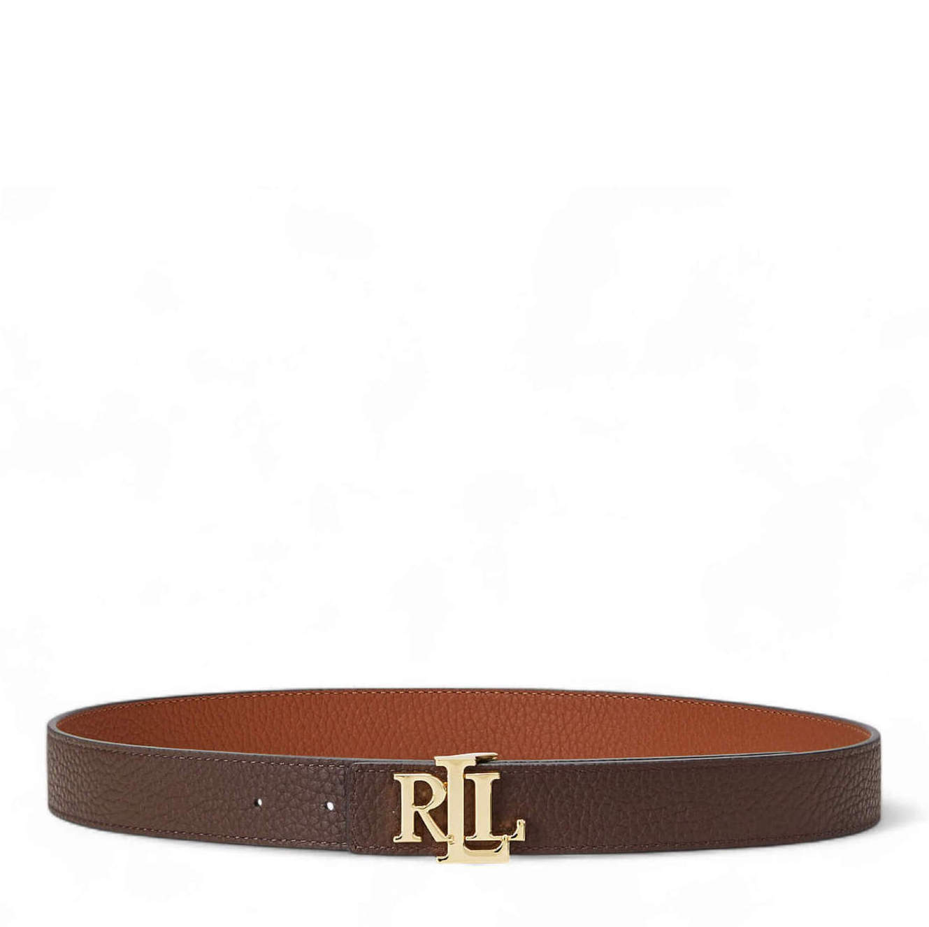 Women's Brown FL GRN PB/FL GRN PB-REV LRL 30-BLT-MED Ralph Lauren 412912039002-BRN TAN