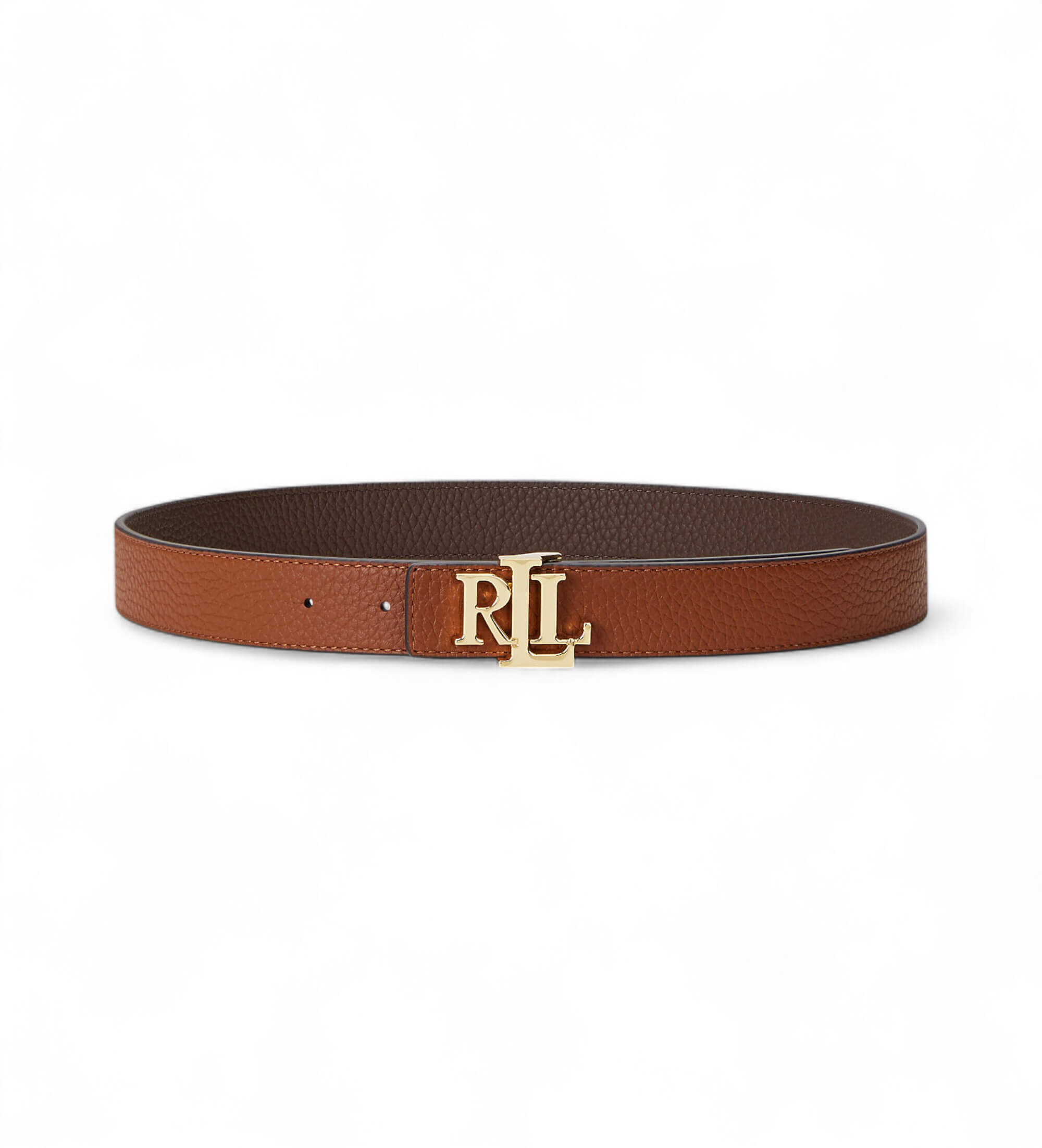 Women's Brown FL GRN PB/FL GRN PB-REV LRL 30-BLT-MED Ralph Lauren 412912039002-BRN TAN