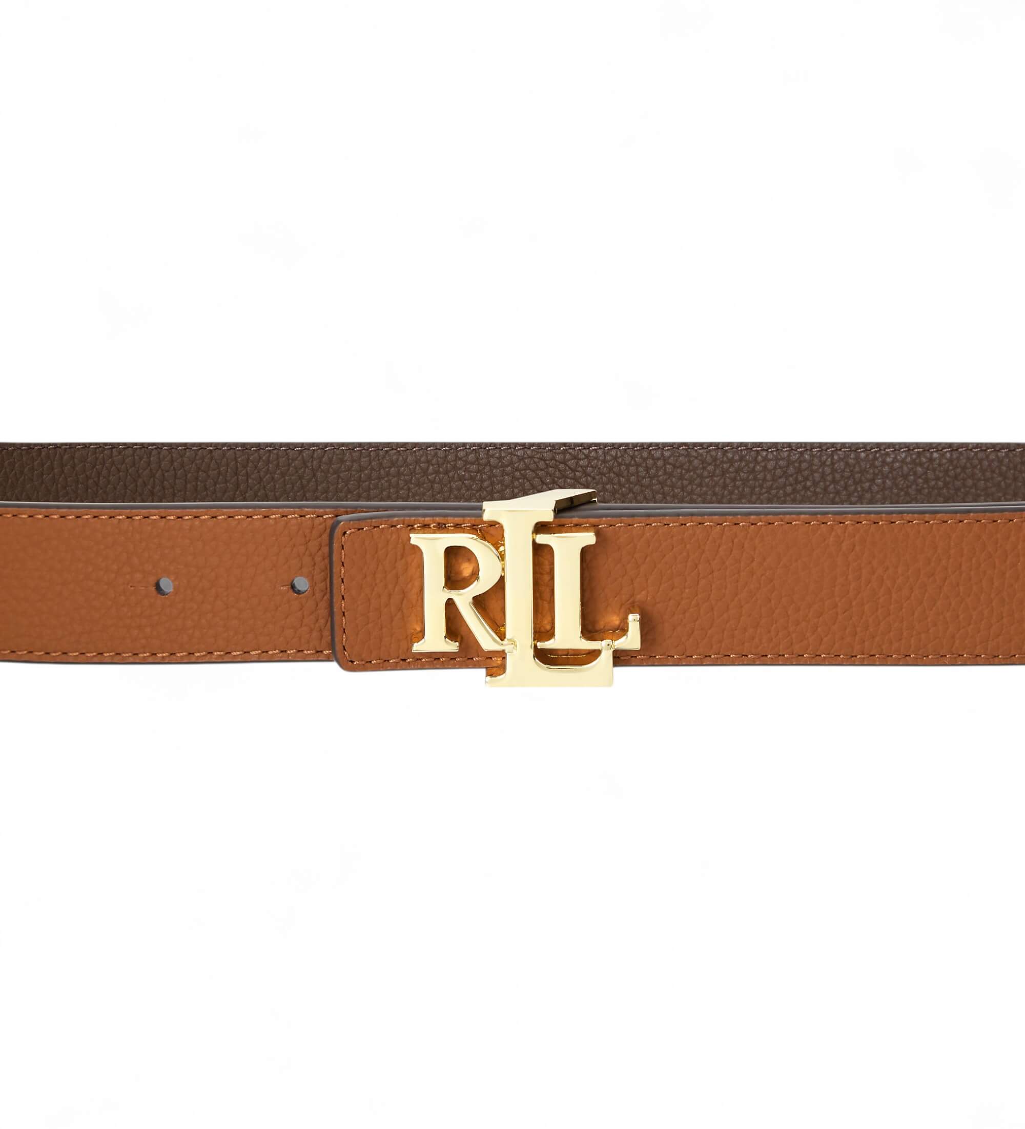 Women's Brown FL GRN PB/FL GRN PB-REV LRL 30-BLT-MED Ralph Lauren 412912039002-BRN TAN