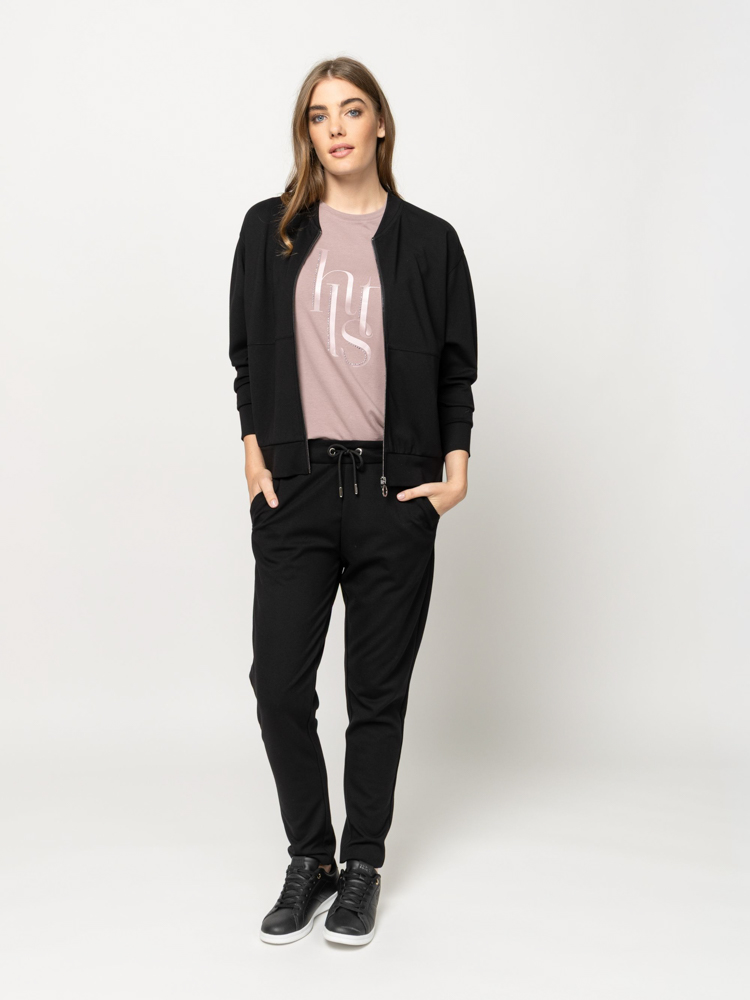 Women's Black Zamorkaw26 Sweatpants Heavy Tools T08046-BLACK