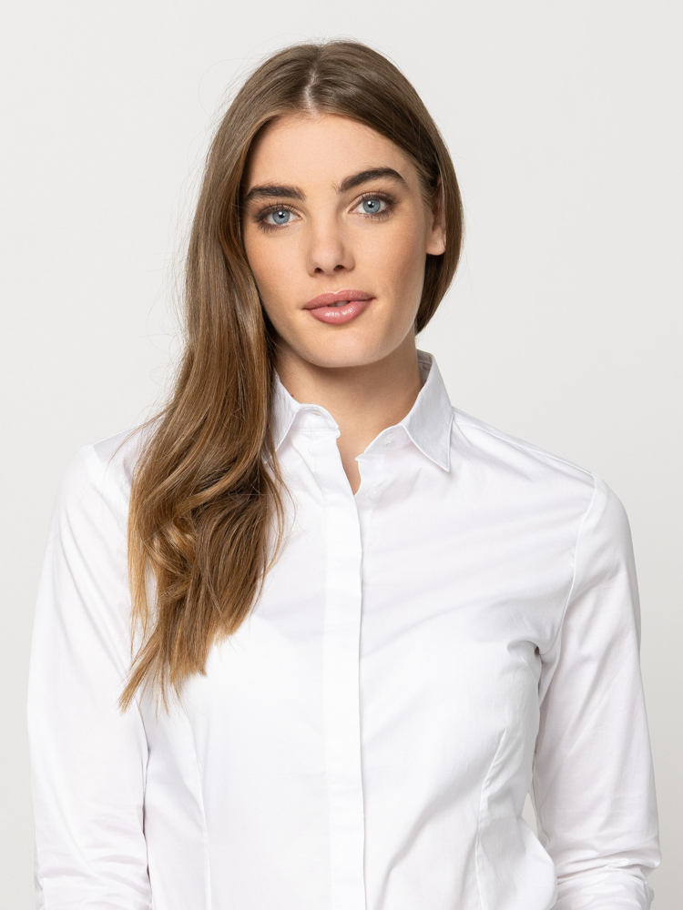 Women's White Rominw26 Shirt Heavy Tools T40046-WHITE