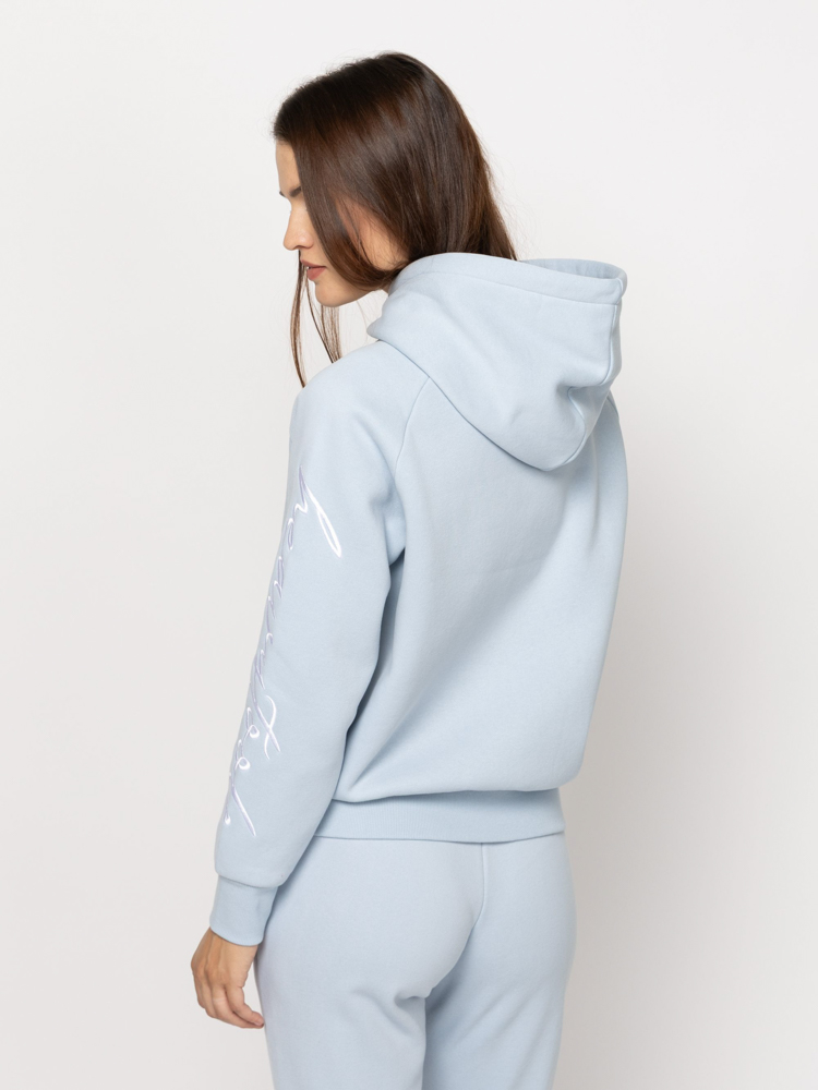 Women's Light Blue Sobery Hoodie Heavy Tools T04044-ICE