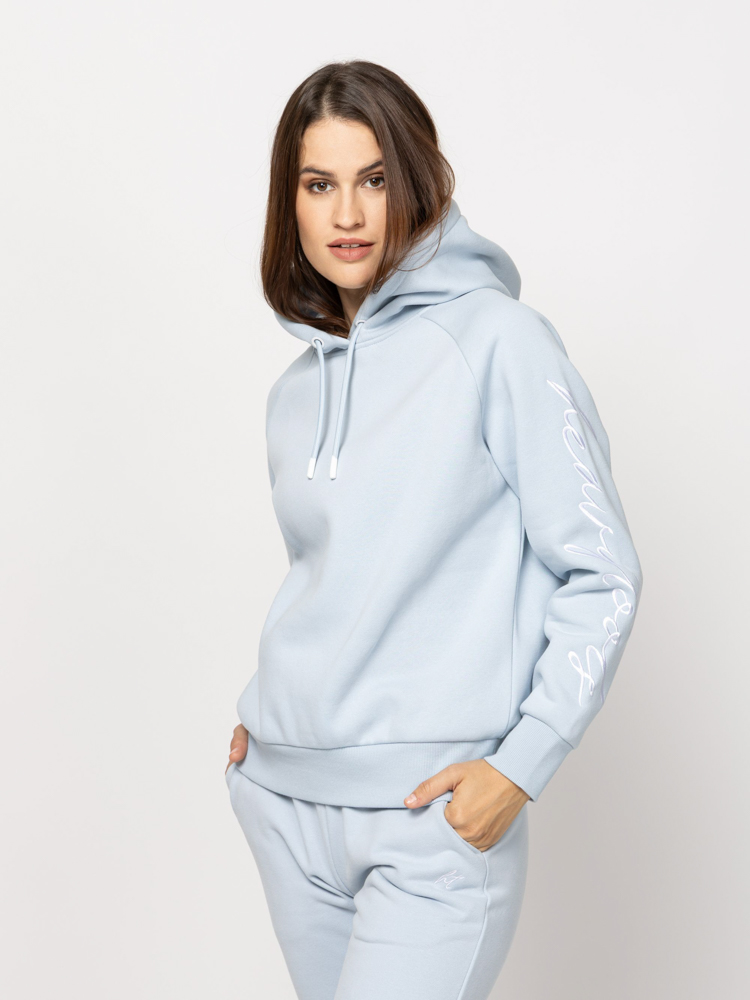 Women's Light Blue Sobery Hoodie Heavy Tools T04044-ICE