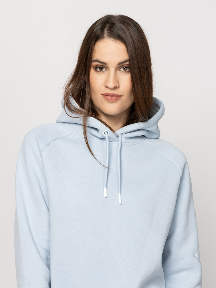 Women's Light Blue Sobery Hoodie Heavy Tools T04044-ICE