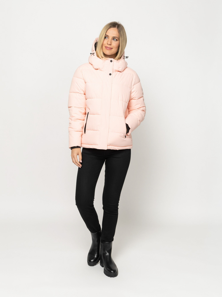 Women's Pink Nefka Jacket Heavy Tools T34010-ROSE