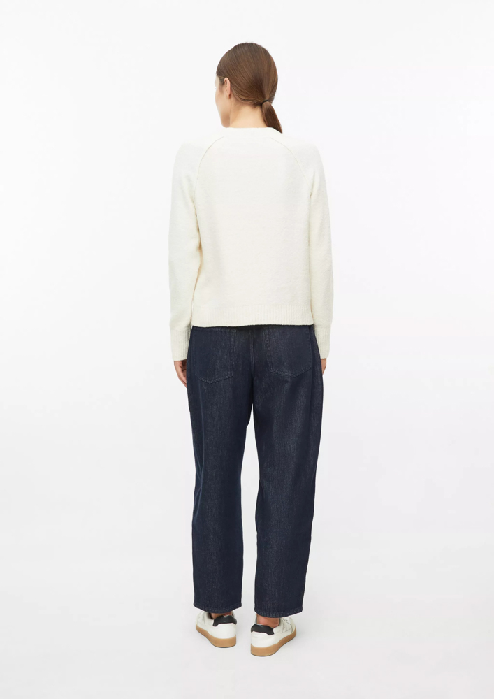 Women's Cream Knitted Sweater S.Oliver 2182183-0700