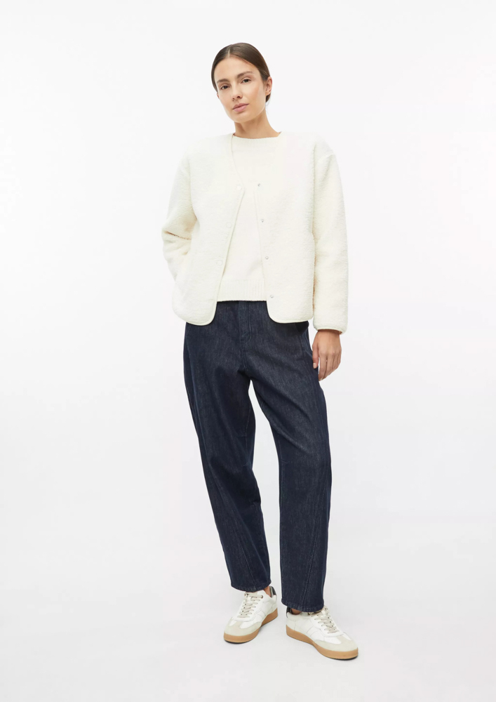 Women's Cream Knitted Sweater S.Oliver 2182183-0700