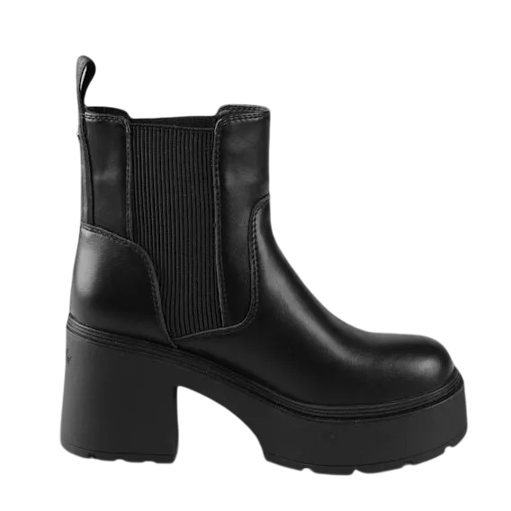 Γυναικεία Mila Chelsea Μποτάκια Μαύρα Buffalo BUF1220083-BLACK
