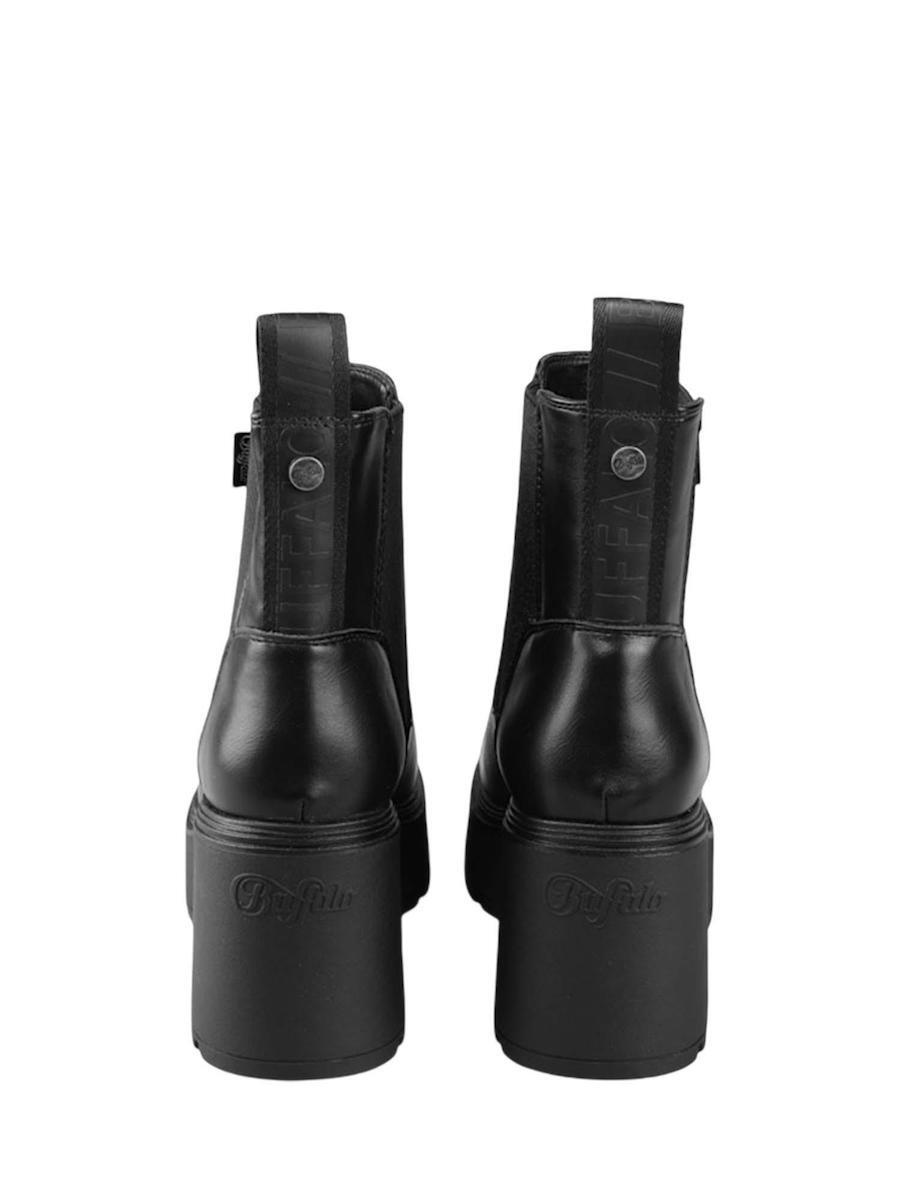 Γυναικεία Mila Chelsea Μποτάκια Μαύρα Buffalo BUF1220083-BLACK