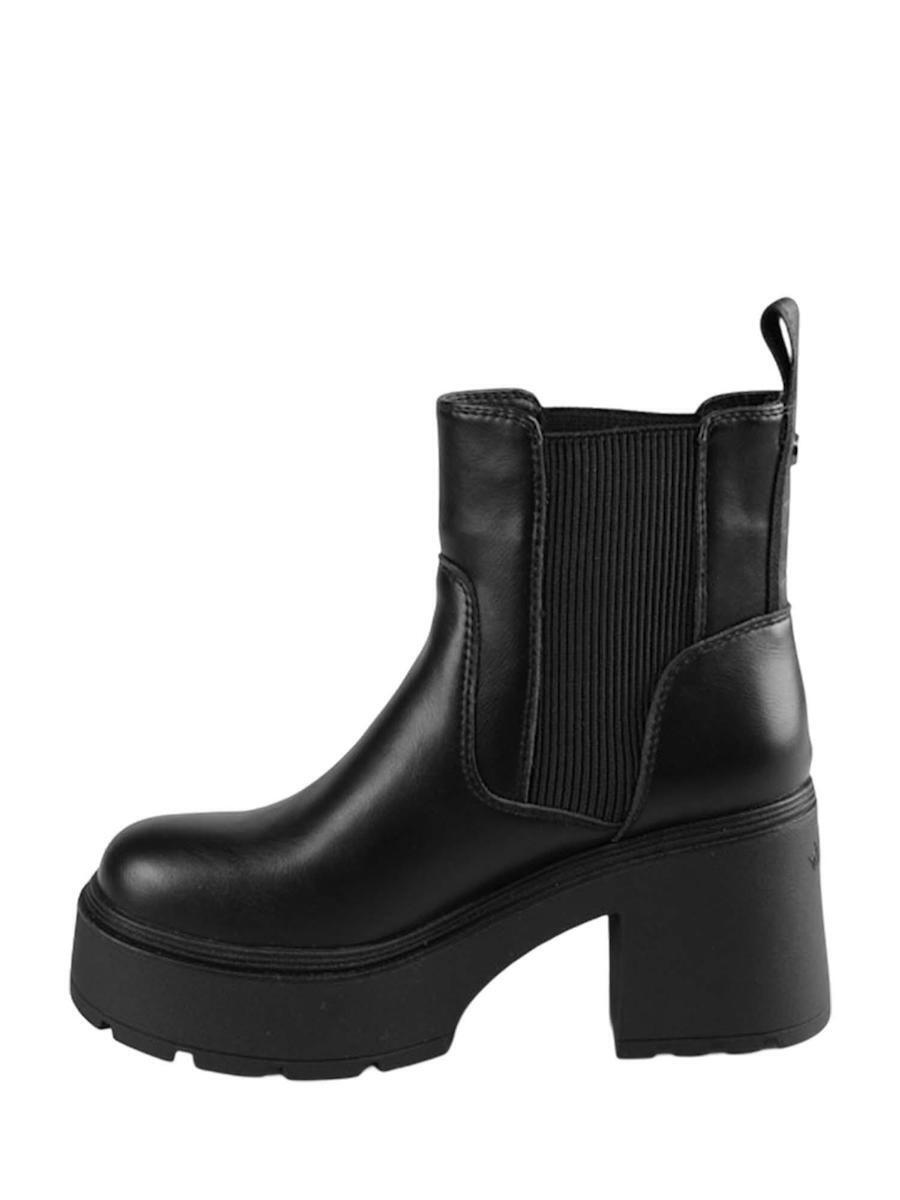 Γυναικεία Mila Chelsea Μποτάκια Μαύρα Buffalo BUF1220083-BLACK