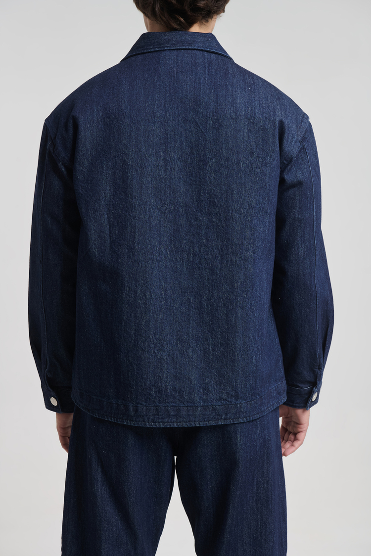 Ανδρικό Τζιν Πουκάμισο Μπλε Royal Denim SANTO5165-BLUE
