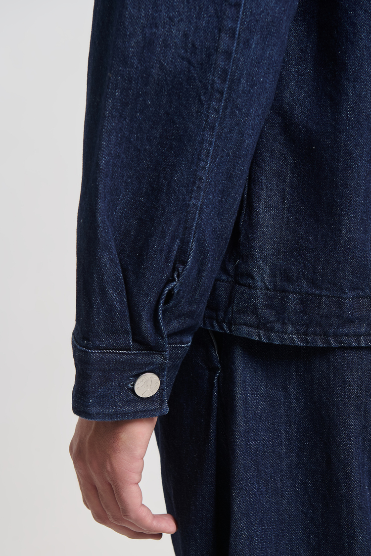 Ανδρικό Τζιν Πουκάμισο Μπλε Royal Denim SANTO5165-BLUE