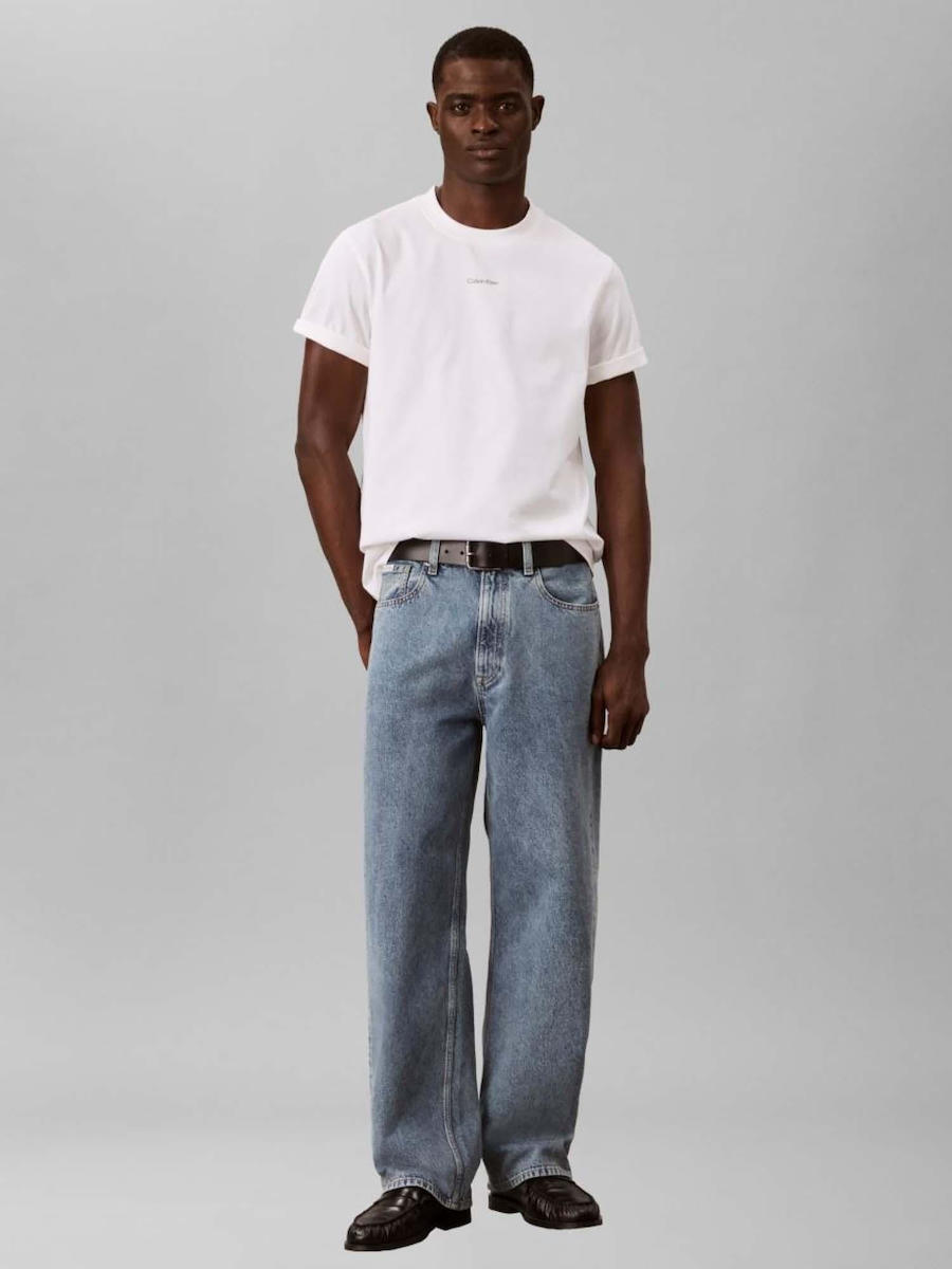 Ανδρικό T-shirt Λευκό Calvin Klein LV04RH821G-YAF