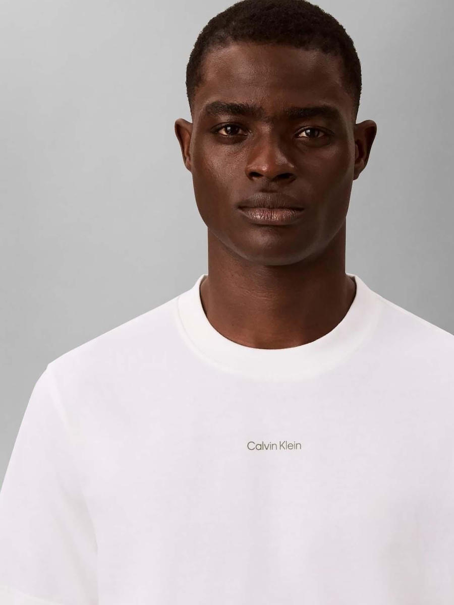 Ανδρικό T-shirt Λευκό Calvin Klein LV04RH821G-YAF