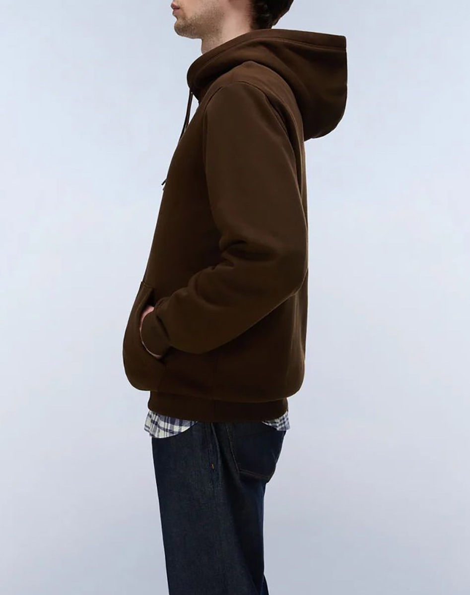 Ανδρικό B-Box Logo Φούτερ Καφέ Napapijri NP0A8BLT-WT31
