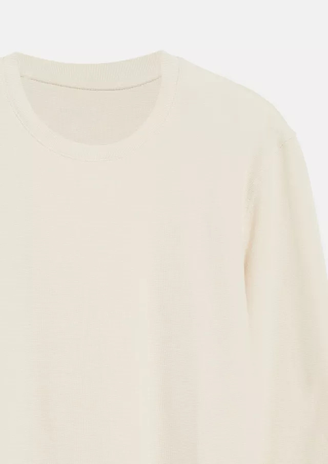 Ανδρικό Μακρυμάνικο T-shirt Μπεζ S.Oliver 2180195-9303