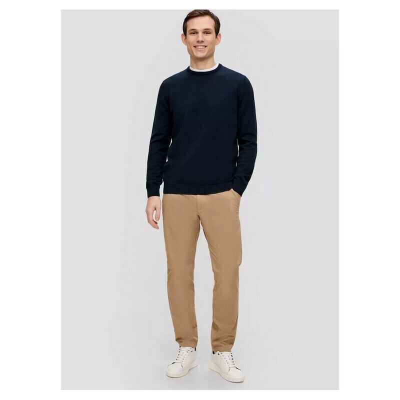 Men's Navy Blue Knitted Sweater S.Oliver 2143173-5978