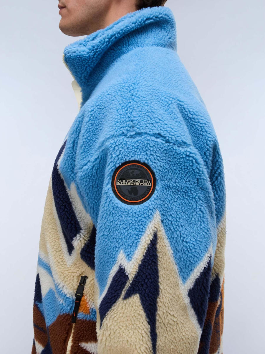 Men's T-FLEECE FZ Jacket Napapijri NP0A8AO4-FXC1