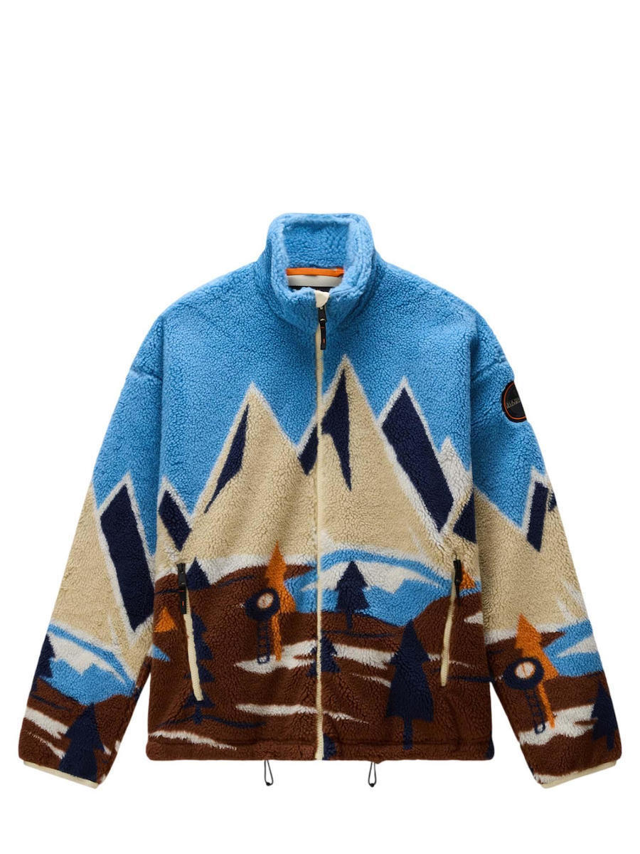 Men's T-FLEECE FZ Jacket Napapijri NP0A8AO4-FXC1