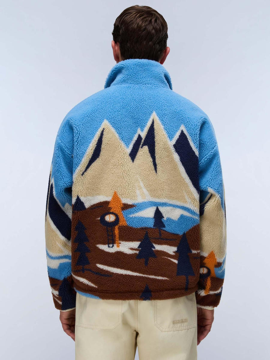Men's T-FLEECE FZ Jacket Napapijri NP0A8AO4-FXC1