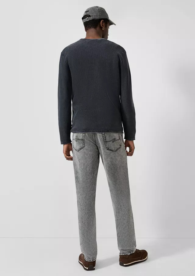 Men's Navy Blue Knitted Sweater S.Oliver 2182932-5920