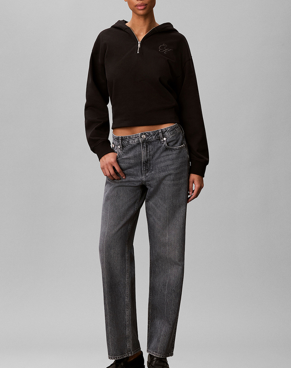 Γυναικείο Φούτερ Μαύρο Calvin Klein LV047H248G-UB1